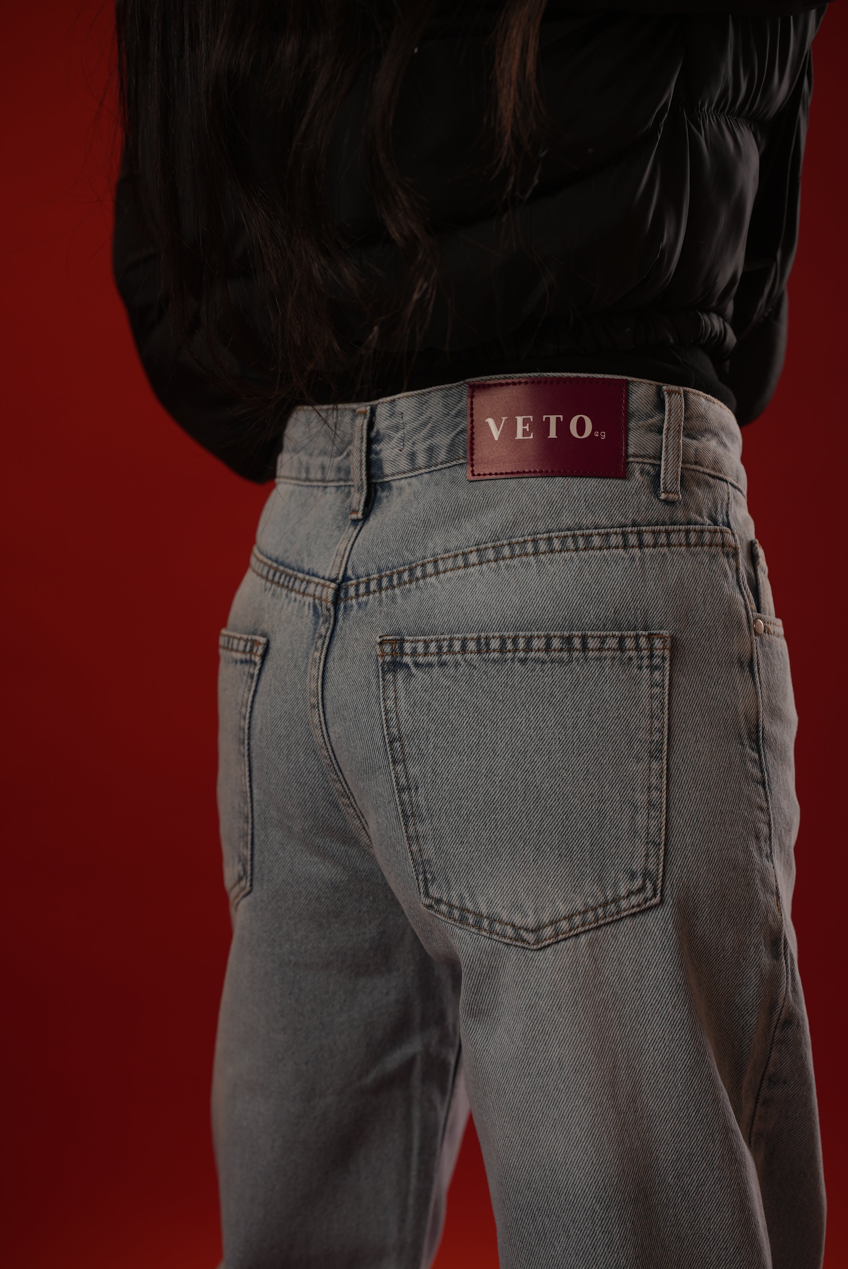 Mid Waist Denim