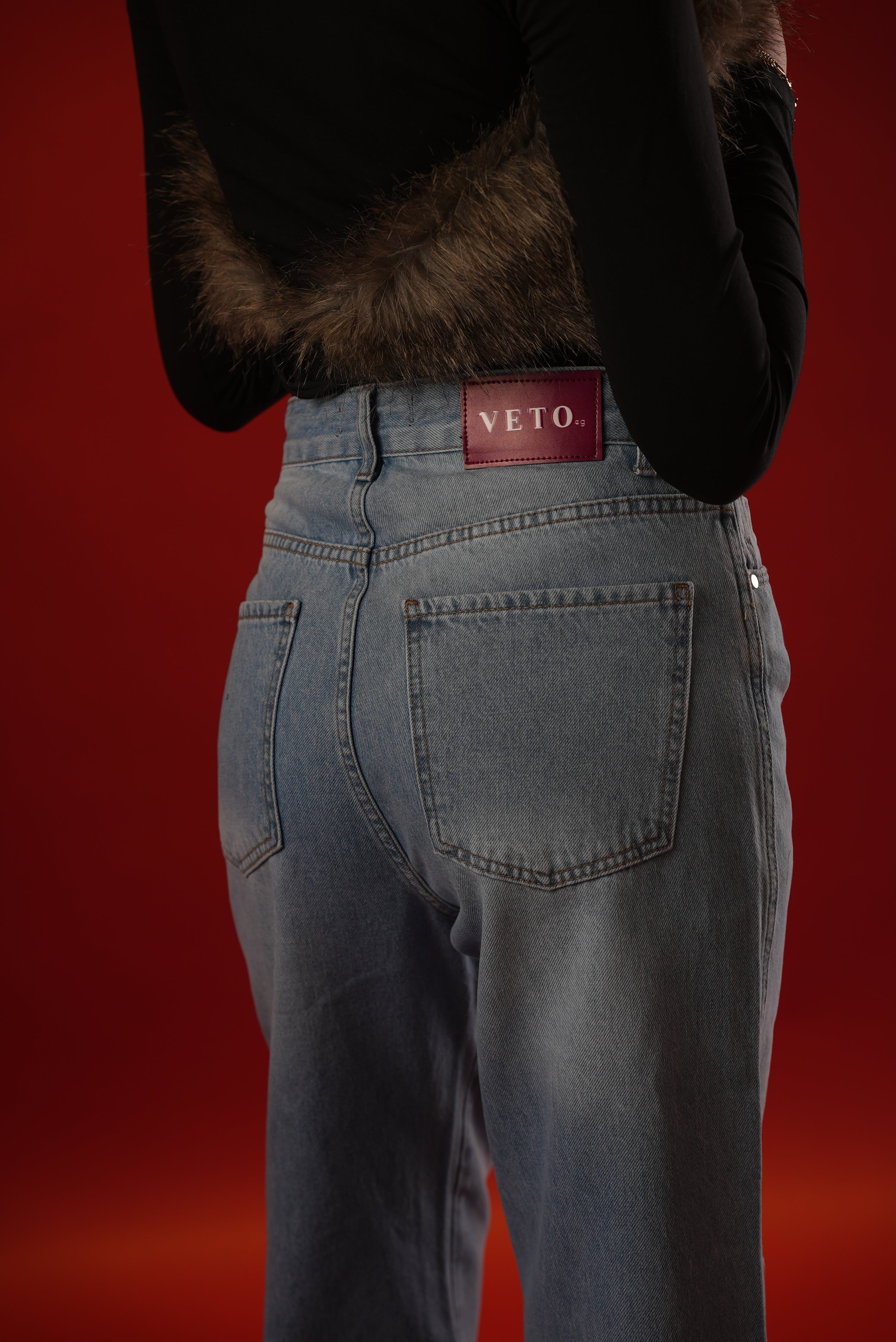 Folded Unfinish Denim